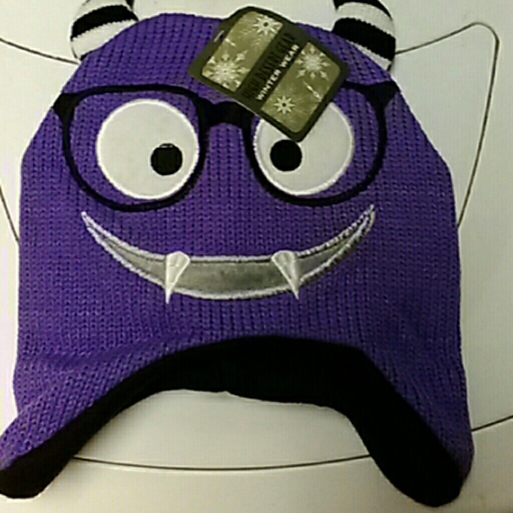 High Desert Gear winter hat Purple Monster